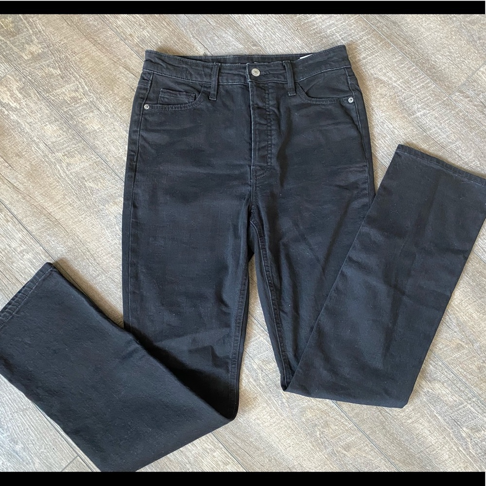 Black Old Navy Bootcut Jeans